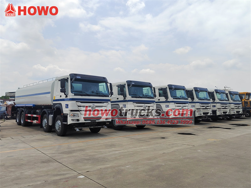 HOWO 4×4 water tanker truck for export