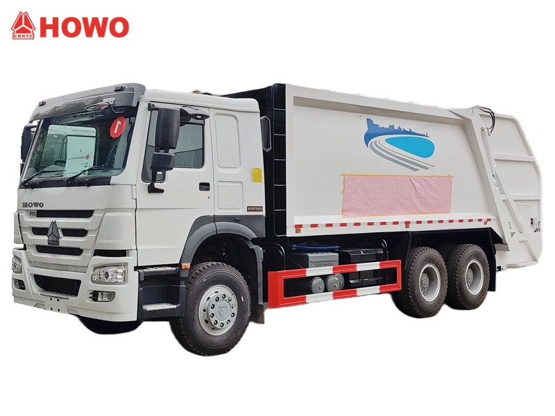 howo Truck Mounted Garbage Compactor