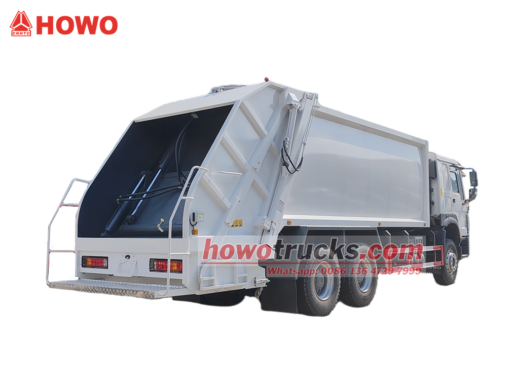 HOWO 6X4 22CBM garbage disposal truck