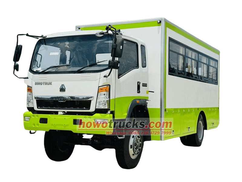 Howo 4x4 cargo truck