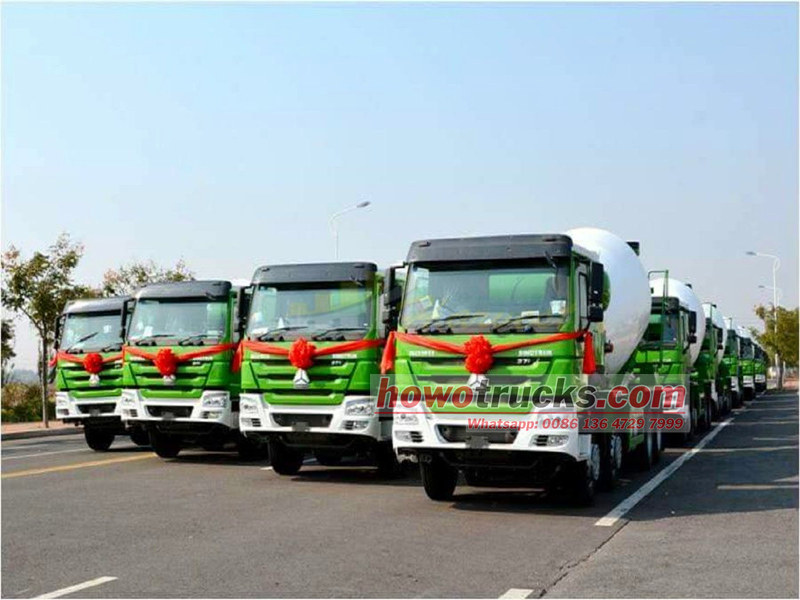 HOWO concrete mixer truck manufacturer