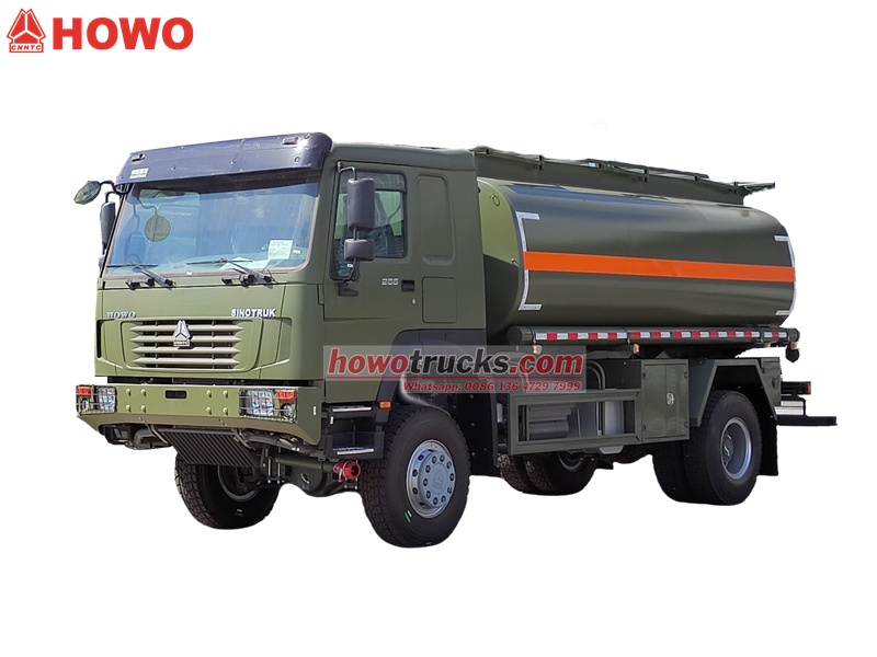 HOWO off-road Fuel Delivery Trucks