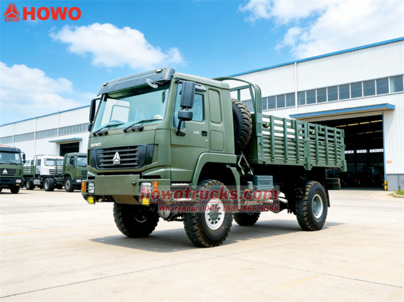 Howo 4x4 cargo truck 