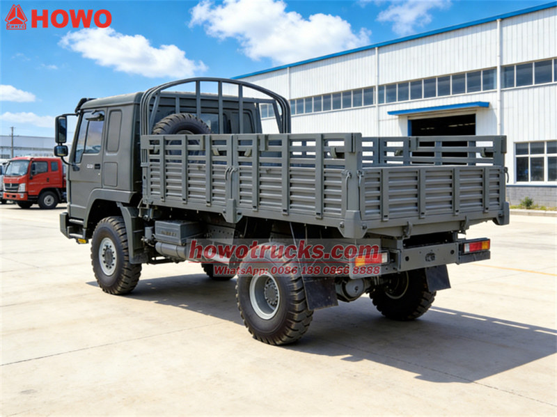 Howo off road 10tons cargo truck