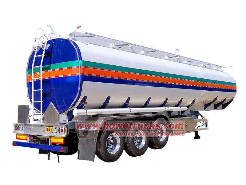 Fuel tanker semi-trailers