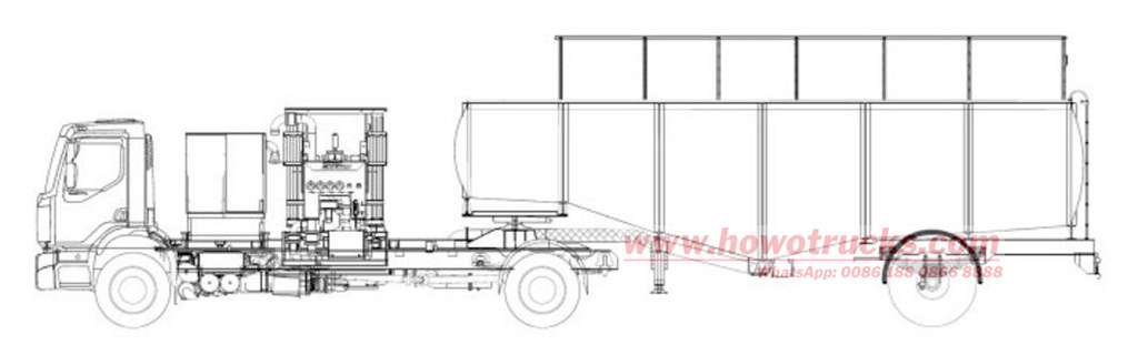 Howo tractor with 40000Liters Aircraft refueling tanker semitrailer Howo tractor with 40000Liters Aircraft refueling tanker semitrailer