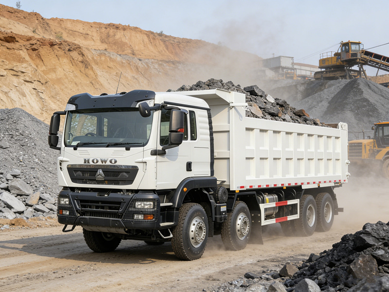Howo 8x4 30-ton dump truck
