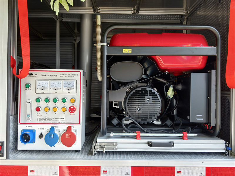 Howo fire lighting truck