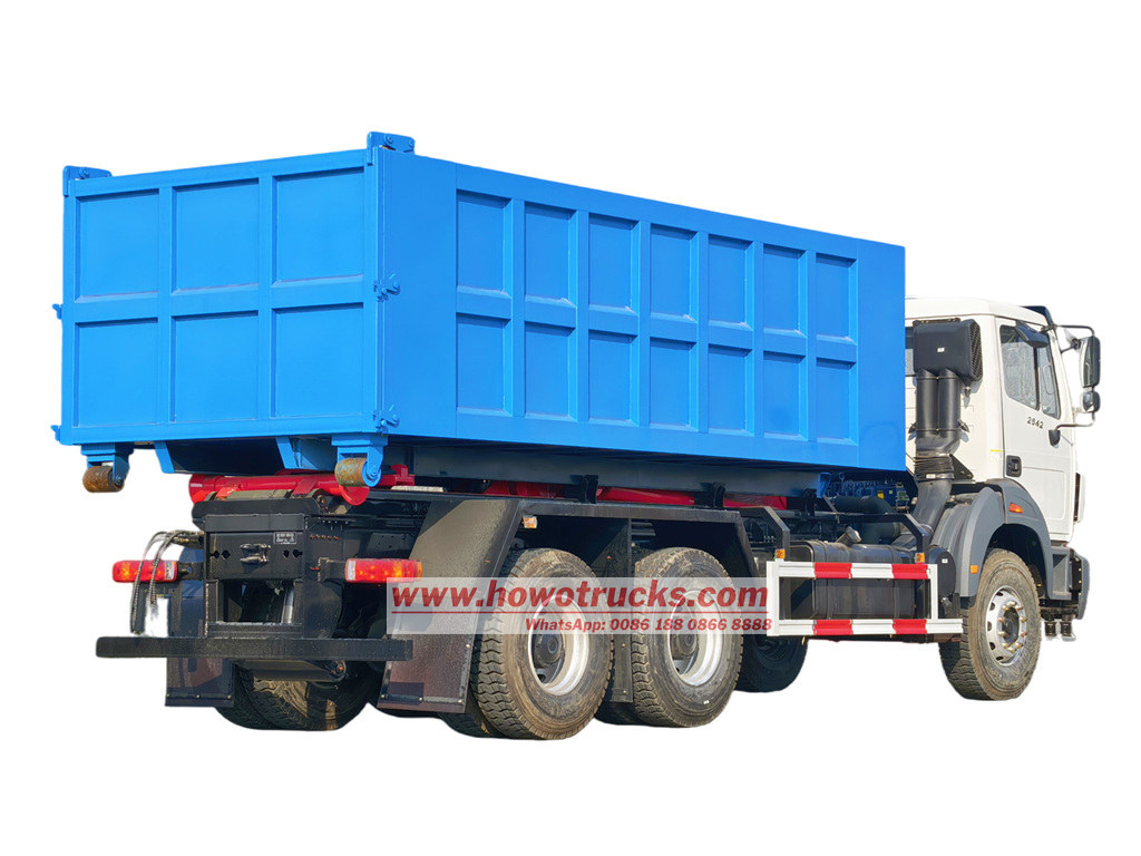 HOWO 20tons 6x4 hook lift truck