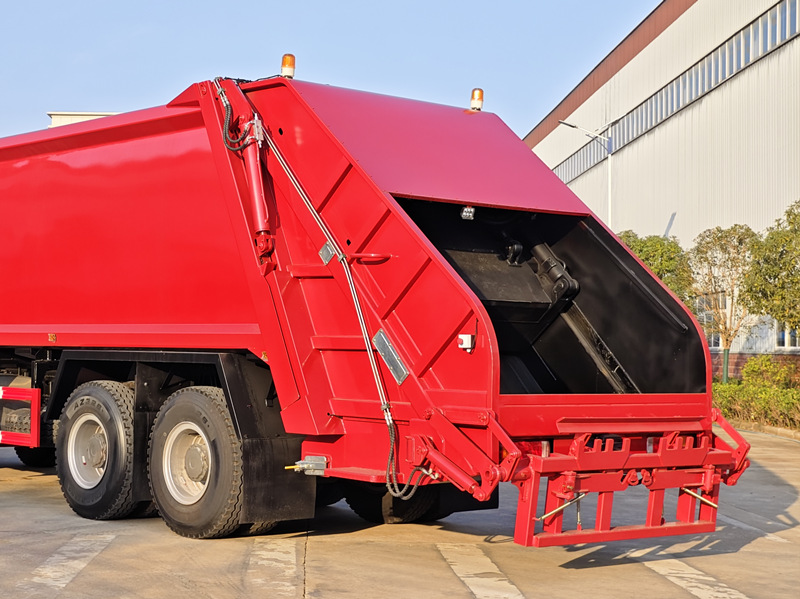 Lifting Bucket Flip Mechanism