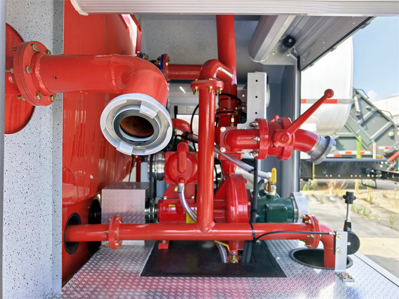 HOWO fire water truck